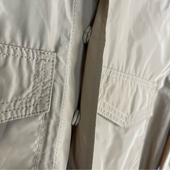 Ganni Nylon Tech Utility Suit In Neutral Brown Women's Size 36 US 4 - Picture 7 of 11